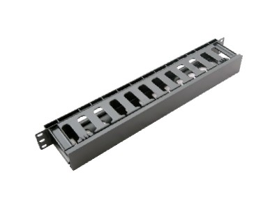 ProBase™ 1U kabeļu organizators 19" komutācijas