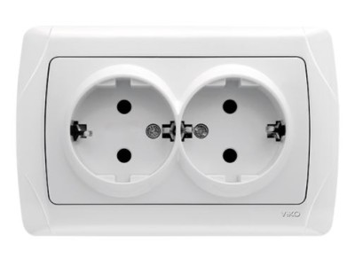 VIKO by Panasonic Carmen doubultā kontaktligzda