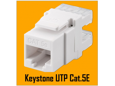 ElectroBase ® Keystone modulis CAT5E UTP