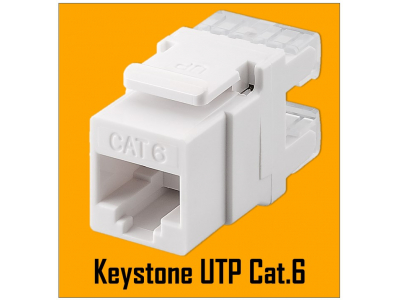 ElectroBase ® Keystone modulis CAT6 UTP