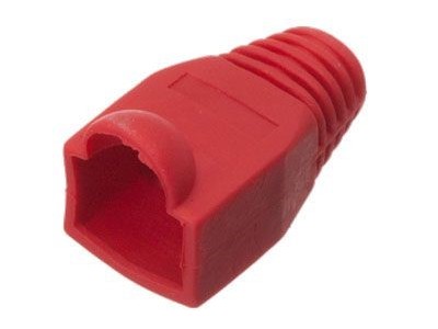 ElectroBase ® Uzmava RJ45 konektoram, sarkans