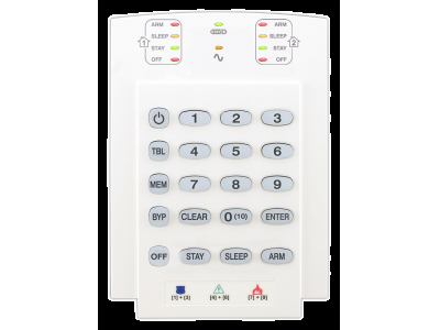 Paradox K10V 10-zonu vertikāla LED tastatūra