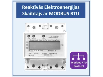 ProBase™ Reaktīvās Enerģijas un Jaudas Vienfāzes
