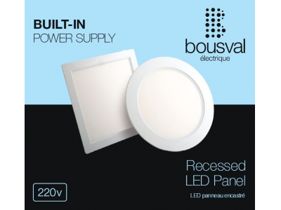 Bousval Électrique™ Premium LED gaismas panelis
