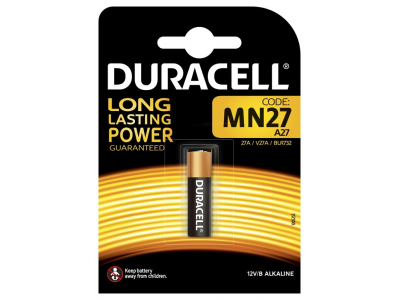 Duracell 27A baterijas 12V Duracell Alkaline