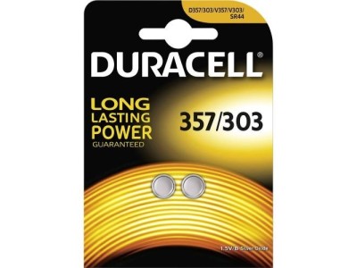 Duracell 357 baterijas 1.5V Duracell