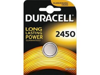 Duracell CR2450 baterijas 3V Duracell litija