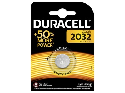 Duracell CR2032 baterijas 3V Duracell litija