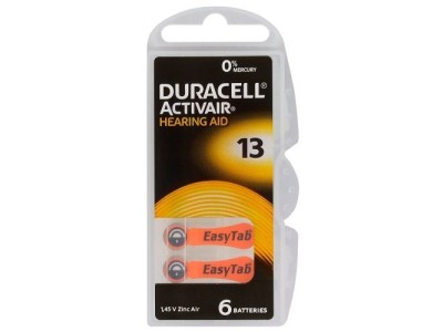 Duracell Izmērs 13, Dzirdes Aparāta Baterija
