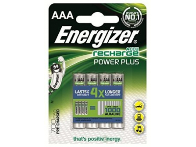 Energizer ® R03/AAA akumulatori 1.2V
