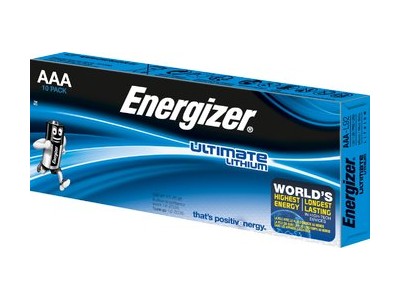Energizer ® R03/AAA baterijas 1.5V