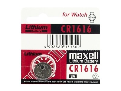 Maxell CR1616 baterijas 3V Maxell litija