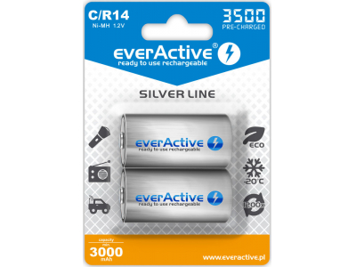 EverActive™ R14/C akumulatori 1.2V everActive