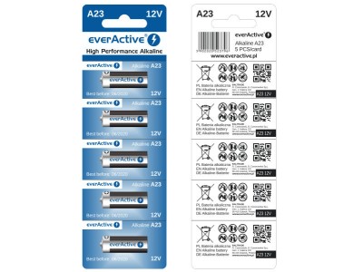 EverActive™ 23A baterijas 12V everActive Alkaline