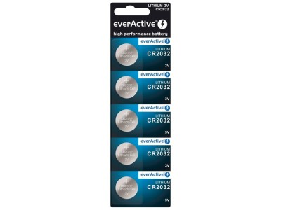 EverActive™ CR2032 baterijas 3V everActive litija