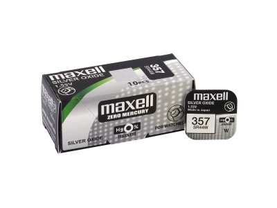 Maxell 357 baterijas 1.55V Maxell