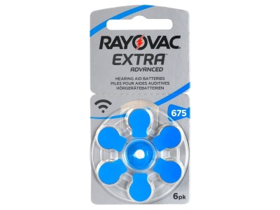 RAYOVAC Dzirdes aparāta baterija | izmērs