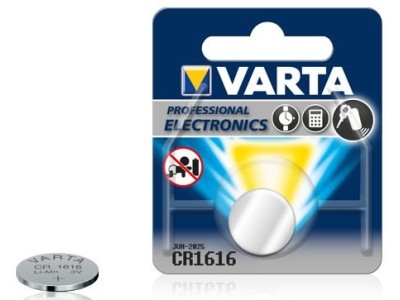 VARTA ® CR1616 baterijas Varta litija