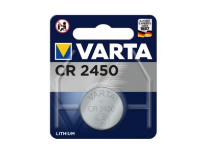 VARTA ® CR2450 baterijas Varta litija