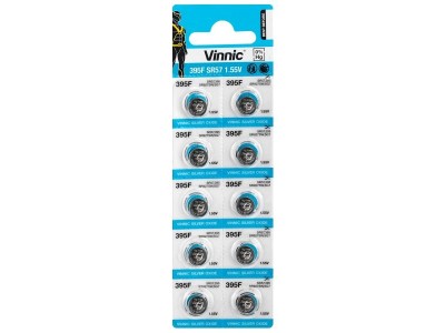 Vinnic 395 baterijas Vinnic sudraba-oksīda SR927