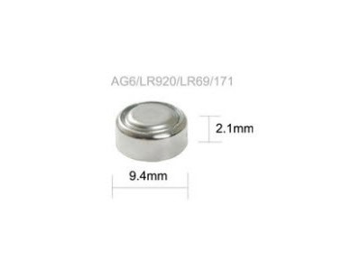 Vinnic G6 baterija Vinnic Alkaline LR921/SR920/371