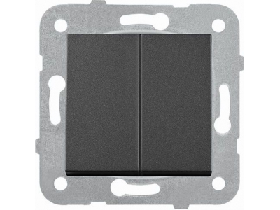 VIKO by Panasonic Pārslēdzis 1+1 melns