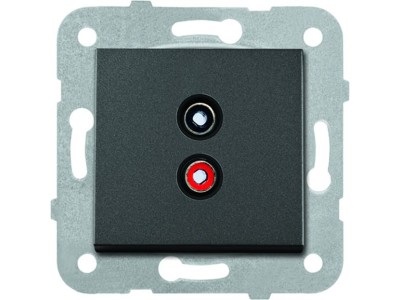 VIKO by Panasonic Audio rozete melna