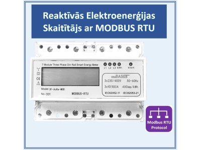 ProBase™ Reaktīvās/Aktīvās Enerģijas un Jaudas Trīsfāžu