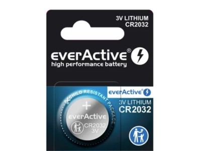 EverActive™ CR2032 baterijas 3V everActive litija