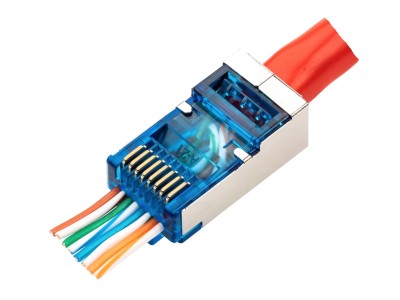 ElectroBase ® Konektors ekranēts EZ RJ45