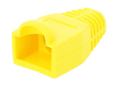 ElectroBase ® Uzmava RJ45 konektoram, dzeltens