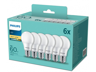 Philips LED Spuldzes 8W (60W) E27