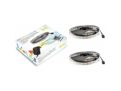 Krāsainas RGB 150LEDs 12V LED Lentas