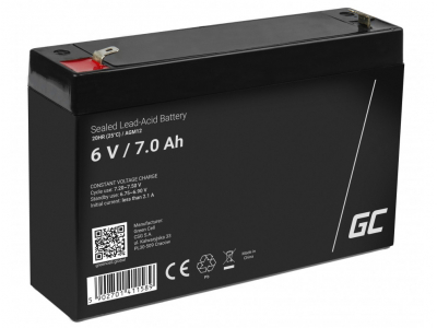 Green Cell ® 6V 7Ah akumulators