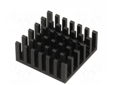 Radiators: ekstrudēts | melns | L: