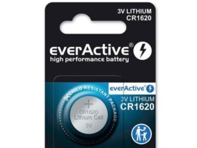 EverActive™ CR1620 baterijas everActive litija iepakojuma