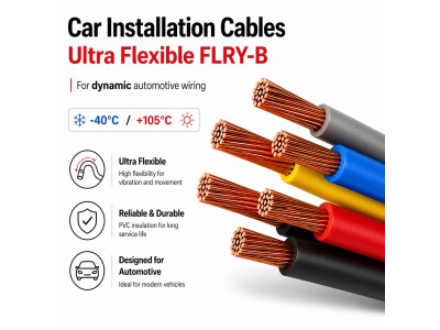 Wire;FLRY-B;stranded;Cu;1mm2;PVC;brown;60V;100m;Class:5