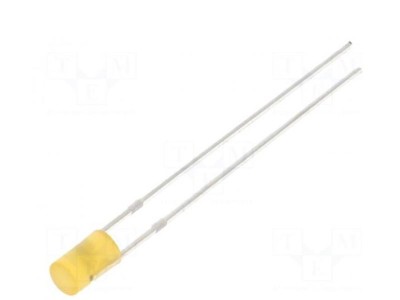 LED | 3 mm | oranžs