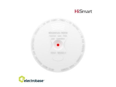 HiSmart bezvadu dūmu sensors (BS EN