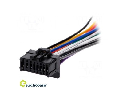 Connector; with leads; Pioneer; PIN: 16