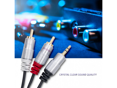 Qoltec ® QOLTEC 52339 Kabelis 2xRCA
