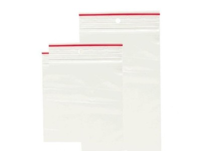 Zip Lock somas, 250x350mm, LDPE, 45mk