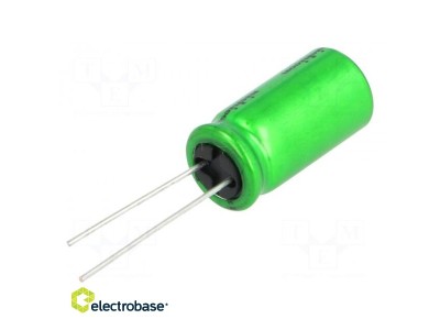 Kondensators: elektrolītiskais | bipolāri | THT