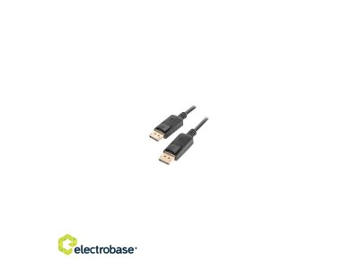 LANBERG DisplayPort M/M kabelis 0,5m