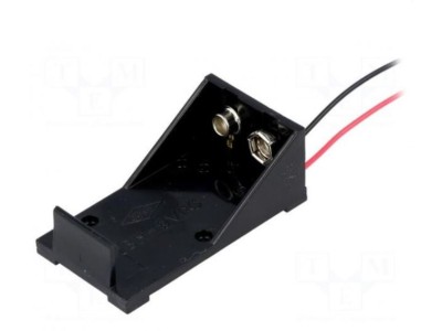 Holder; Leads: cables; Size: 6F22,6LR61