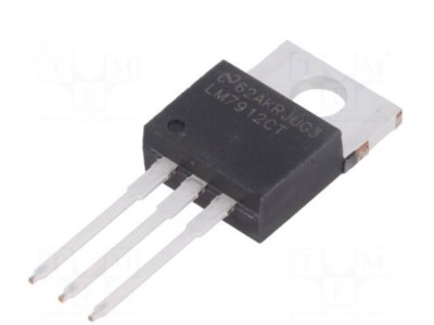 IC: voltage regulator; fixed; -12V; 1