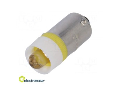LED lampiņa dzeltena | BA9S |
