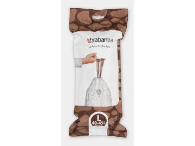 Brabantia Atkritumu maisi, L-SIZE, 45L |