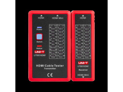 UNI-TI ® HDMI kabeļu testeris ar