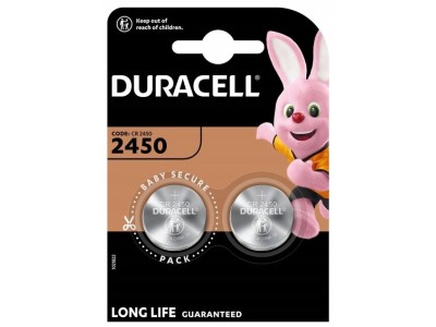 Duracell CR2450 baterijas 3V Duracell litija